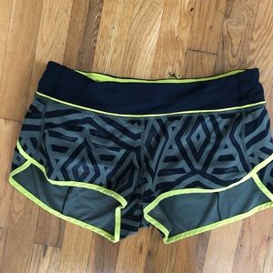 Lululemon running shorts